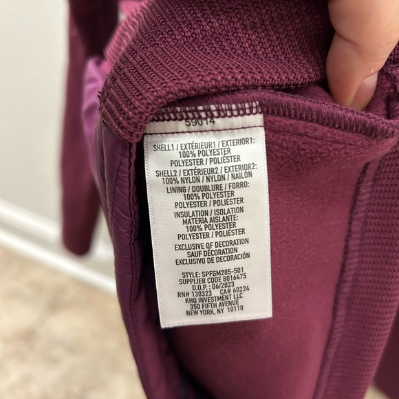 NWT Spyder Nova Mixed Media Zip Jacket - Picture 9 of 10